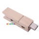 USB Flash Drive 128MB to 64GB Clothes Stand Thumb Stick Wooden